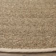 thumbnail image 2 of Safavieh Tapis Rond en Fibre Naturelle Naturel / Noir, 2 of 2