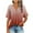 Wine1, variant on Lmnyox Women's Shirts Flowy 3/4 Length Sleeve V Neck Button Casual Summer Tops 2025 Fashion Loose Tunic Tops