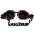 thumbnail image 4 of C.F.GOGGLE Kaleidoscope Goggles Steampunk Welding Goth Cosplay Vintage Goggles Rustic, Black, 4 of 4