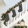 thumbnail image 5 of Lsque Christmas Trees And Houses Pattern 18 Inch Christmas Stockings, Festive Holiday Stocking for Christmas Decorations Holiday Decor, 5 of 8