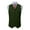 Army Green-A, variant on Mens Suit Vest Lapel Single Breasted Multi Pockets Suit Herringbone V Neck Waistcoat Sleeveless Top Gray