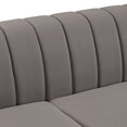 thumbnail image 7 of 51"Dutch Plush Upholstered Sectional Sofa with Rolled Arms, 2 Seaters Contemporary Couch with Rubberwood Legs and Tufted Backrest for Living Room, Apartment, Gray, 7 of 7