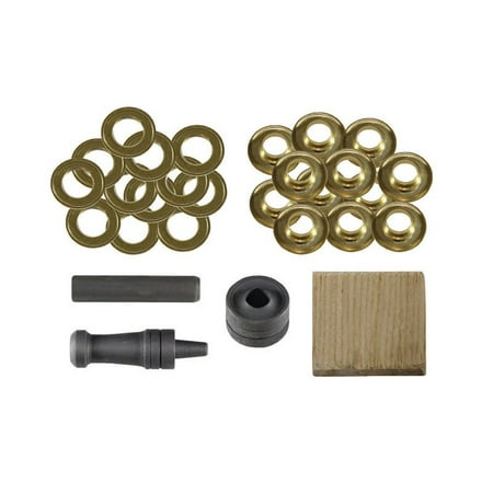 Brass Grips - GRIP 78989 Grommet Repair Kit, Brass, 27 Pieces