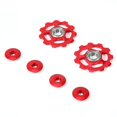 thumbnail image 3 of LAFGUR 2pcs Aluminum Alloy Cycling Bicycle Wheel Rear Derailleur Pulley 11T, 3 of 8
