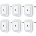 thumbnail image 1 of LED Night Light Lamp with Smart Sensor Dusk to Dawn Sensor, Daylight White, 0.5W Plug-in, 6-Pack, 1 of 3