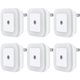 thumbnail image 1 of LED Night Light Lamp with Smart Sensor Dusk to Dawn Sensor, Daylight White, 0.5W Plug-in, 6-Pack, 1 of 3