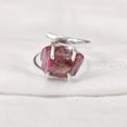 thumbnail image 2 of AAA Natural Ruby Ring, Rough Ruby Gemstone Ring, July Birthstone, Cross Prong Band, 925 Sterling Silver, Womens Ring, Christmas, Thanksgiving, Handmade, Statement Jewelry, Raw Gemstone Jewelry, 2 of 5