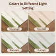 thumbnail image 7 of Design&I 8'x10' Washable Area Rug Extra Large Skid-Resistant Low Profile Sage Moss Abstract Brushstroke With Modern Farmhouse Accents for Living Room, Family, 7 of 7