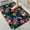 Dark Floral Garden Design, variant on 1pc Watercolor Pink Roses Pattern Bathroom Rug Bathroom Decor and Accessories- Durable,Anti Slip,And Quick Drying,Suitable For Indoor/outdoor Use - Perfect For Bathrooms,Bedrooms,Kitchens