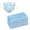 Blue, variant on Disposable Kids Face Mask Child Size pleated 3 ply - 50 pieces Children Size Blue Boys