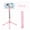 Pink, variant on Bluetooth Selfie Stick Roreta 3 in 1 Wireless Foldable Mini Tripod Expandable Monopod with Remote Control for iPhone IOS Android