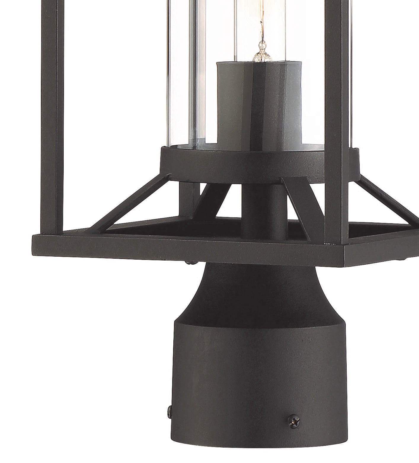 Minka Lavery Trescott 20" High Black Outdoor Post Light