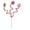 Red-3, variant on Shatterproof Artificial Candy Branch Stems Christmas Tree Decorations for Trees Top Display and Vase Arrangements