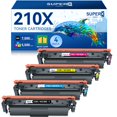 thumbnail image 1 of Cartuchos de tóner LEMERO SUPERX 210X 210A, paquete de 4 para impresora HP, 1 of 5