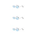 thumbnail image 1 of Jumpingount Gafas de sol para mujer 400 Cómodas de usar Almohadilla para la nariz Gafas de sol rectangulares de estilo moderno Azul Type1 NO1, 1 of 6
