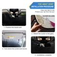 thumbnail image 2 of Qxltty Dreamy Butterfly Car Windshield Sunshades Foldable UV Rays Sun Visor Protector Keep Your Vehicle Cool 53×23.5in, 2 of 8
