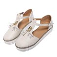 thumbnail image 4 of Sneakers for Women Slip On Low Top Walking Shoes Casual Summer Comfort Non Slip Flat Loafers, 37, 4 of 6