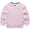 Pink, variant on 2-8 Years Toddler Boys Girls Solid Pullovers Sweatshirt Long Sleeve T-Shirt Kids Cotton Crewneck Thin Tops