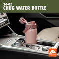 thumbnail image 5 of Ozark Trail 24 oz Stainless Steel Insulated Chug Water Bottle, Rose, 5 of 15