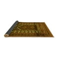 thumbnail image 2 of Ahgly Company Indoor Square Persian Yellow Traditional Area Rugs, 6' Square, 2 of 4