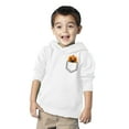 thumbnail image 2 of Awkward Styles Halloween Toddler Hoodie Girls Boys Angry Pumpkin Fleece Hooded Sweatshirt Pocket Print, 2 of 5