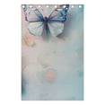thumbnail image 5 of Pastel Butterflies in Wall Black Out Curtains 72 Inch Length Curtains for Sliding Glass Doors Bedroom Living Room 2 Pack, 5 of 6