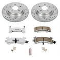 thumbnail image 3 of PowerStop Front Z26 Street Warrior Carbon-Fiber Ceramic Brake Pad and Drilled and Slotted Rotor Kit Fits: CHEVROLET Select Models K1517-26, 3 of 9