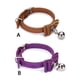thumbnail image 2 of Billuyoard Collar para perro con campana y lazo, ajustable, duradero y elegante, con hebillas ajustables para querida mascota Suministros para perros, 2 of 3