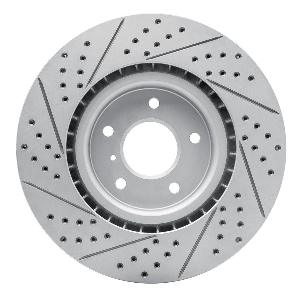 Dynamic Friction Company 830-68008R DFC Geoperformance Rotor - Drilled and Slotted