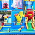 thumbnail image 2 of Casa inflable con tobogán acuático y piscinas Baralir, 2 of 9