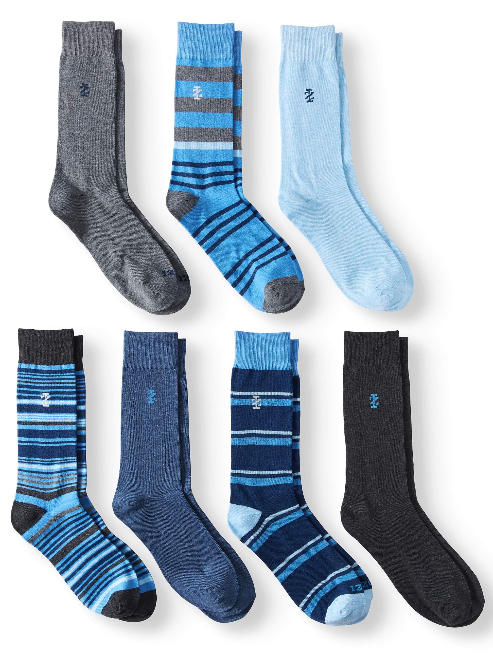 IZOD - Men's Dress Socks, 7 Pairs - Walmart.com - Walmart.com