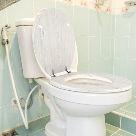 Toilet Seat with Cover with slow close system,Slow Quiet Soft Close Lid Cover Bathroom Hotel