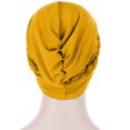 thumbnail image 4 of Bangcool Turban Tresse Torsadée Bonnet Élastique Bonnet de Perte de Cheveux Cache-Sommeil, 4 of 8