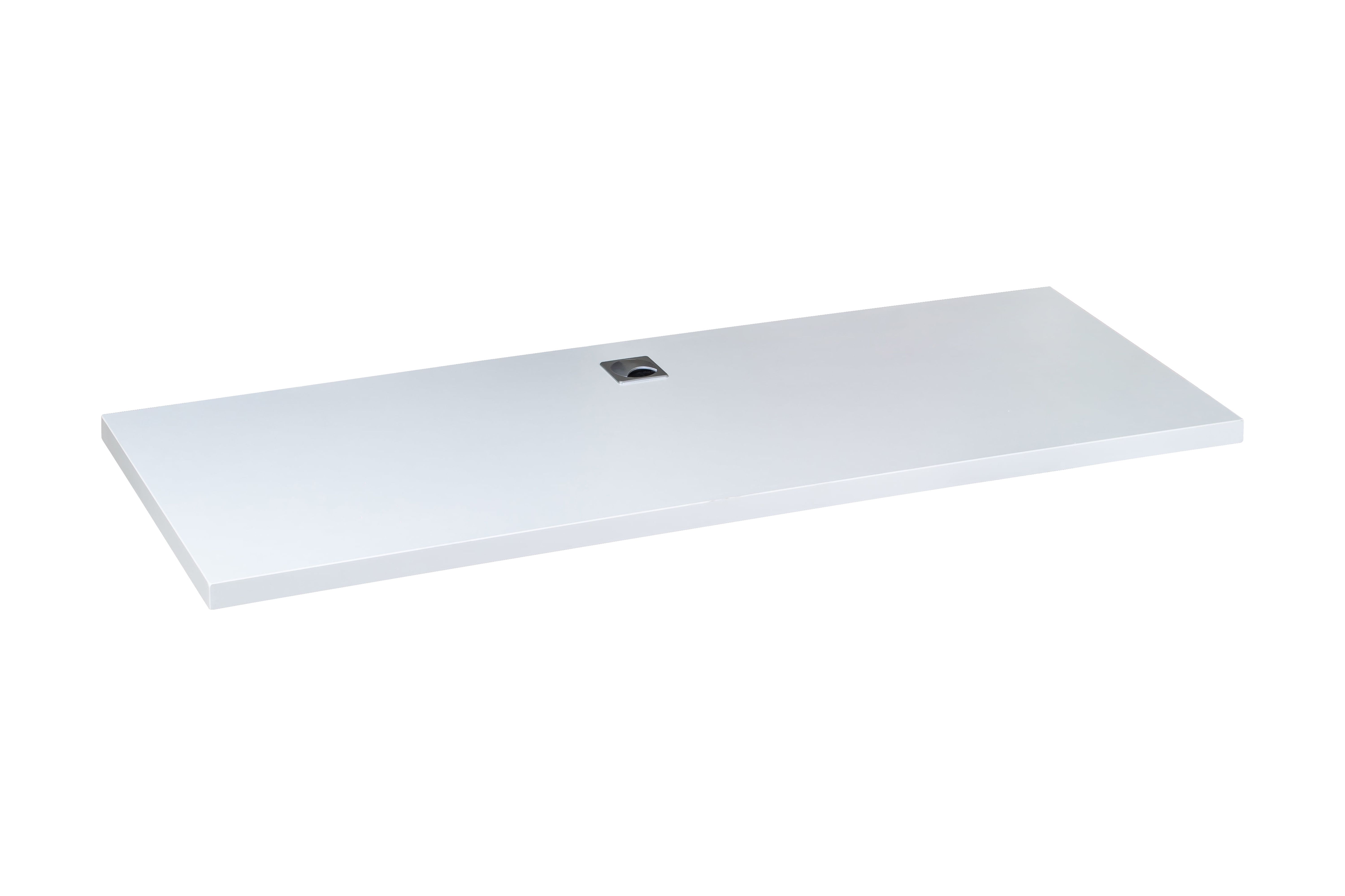 Boss Office Products Simple System Single Desk 48" x 24" Desk Top, White