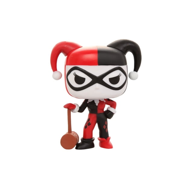 FUNKO POP! Figura Heroes de Harley Quinn con mazo, 9,5 cm