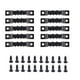 thumbnail image 1 of 50 Dentados + 100 Tornillos-Negro-Kit de Soporte para Marco de Cuadro de Acero Inoxidable Sujetador de Marco Ganchos para Colgar Cuadros Surtidos Gancho para Espejo Colgante Colgador de Cuadros de Pared JM, 1 of 5