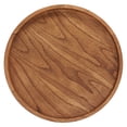 thumbnail image 6 of SAFAVIEH Meek Rustic Round Bayur Wood & Wood Veneer Coffee Table, Natural, 6 of 10