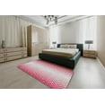 thumbnail image 4 of Ahgly Company Indoor Rectangle Patterned Bright Maroon Red Novelty Area Rugs, 4' x 6', 4 of 6