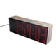 thumbnail image 1 of Reloj de escritorio de pared con despertador digital LED gigante de 6 dígitos (rojo, versión de 6 dígitos), 1 of 5