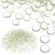 thumbnail image 1 of 500 Uds. Cuentas de vidrio transparente para jarrones, rocas decorativas, canicas planas para acuario, rellenos de jarrones para centros de mesa, 1 of 6