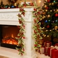thumbnail image 4 of Decoraciones de Navidad Al Aire Libre 6Ft Navidad Ratán Needlework Ratán en Forma de Cola de Perro Decoración de Fiesta de Navidad Decoración de Casa Decoraciones de Navidad Interior, 4 of 6