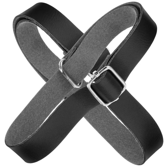 Mobutofu 2Pcs Black Adjustable Sleeve Garters for Men Shirt Sleeve Arm Bands and Holders
