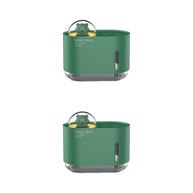 Bewildely Mini escritorio humidificador de aire colorido USB ultrasónico