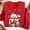 Red, variant on Snorda Sweatshirt for Women Graphic Christmas Sweatshirt Long Sleeve Crewneck Tops Womens Casual Loose Comfy Pullover Hoodies for Daily Wear Outdoors Looks