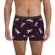 thumbnail image 1 of Balery Breast Cancer Awareness3 Calzoncillos bóxer para hombre, ropa interior de algodón suave y transpirable con cinturilla de nailon-Small, 1 of 5