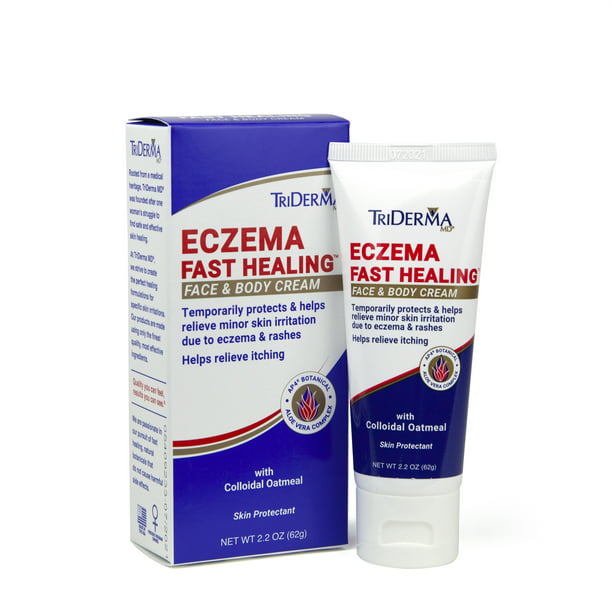 Triderma Eczema Fast Healing Face And Body Cream 2 2 Oz