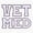 1pcs, variant on Vet Med (Lilac) Er, Phone Decal Water Bottle Stickers Car Decals, Funny Birthday Gift