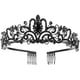 thumbnail image 1 of Tiara de boda de aleación de aleación de aleación de diadema elegante de diadema de diadema de diadema., 1 of 5