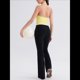 thumbnail image 4 of Top Corto con Cuello Halter para Mujer, Cuello en V, para Hacer Ejercicio, Salir, Sin Mangas, Espalda Descubierta, Camisola de Verano . Amarillo Brillante M, 4 of 10