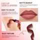thumbnail image 5 of Waterproof Tapered Gradient Lip Liner Multi-functional Matte Purple Gradient Lipstick Non Sticky Lipliner Crayon Liner Pencil, 5 of 5